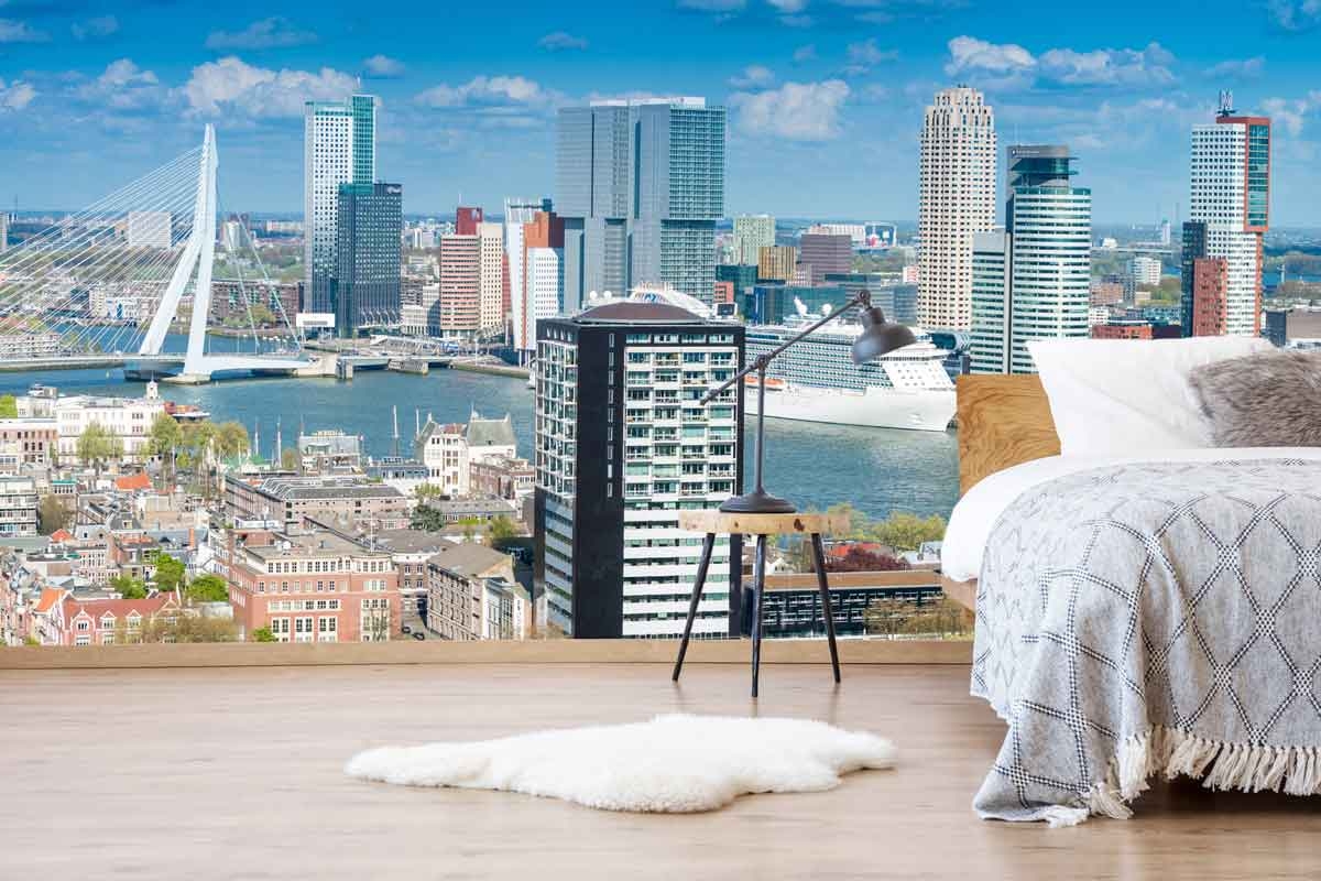 Vlies fotobehang Rotterdam