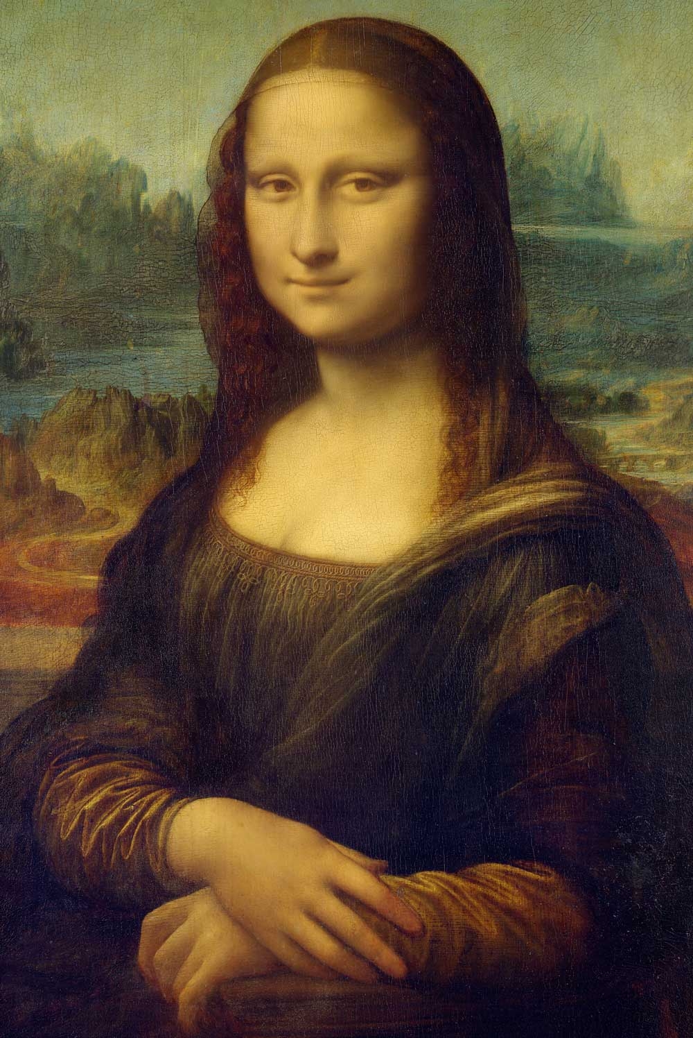 Canvas schilderij Mona Lisa