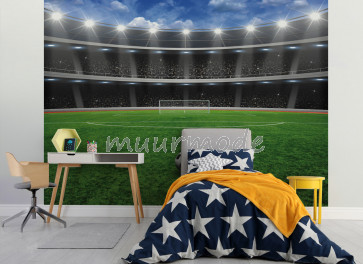 een voetbalstadium in je kamer