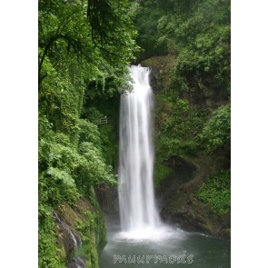 Tuinposter Waterval