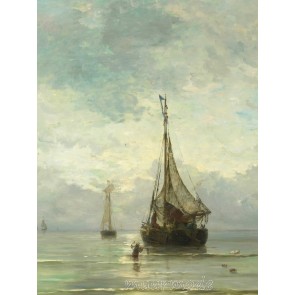Canvas schilderij Kalme zee 