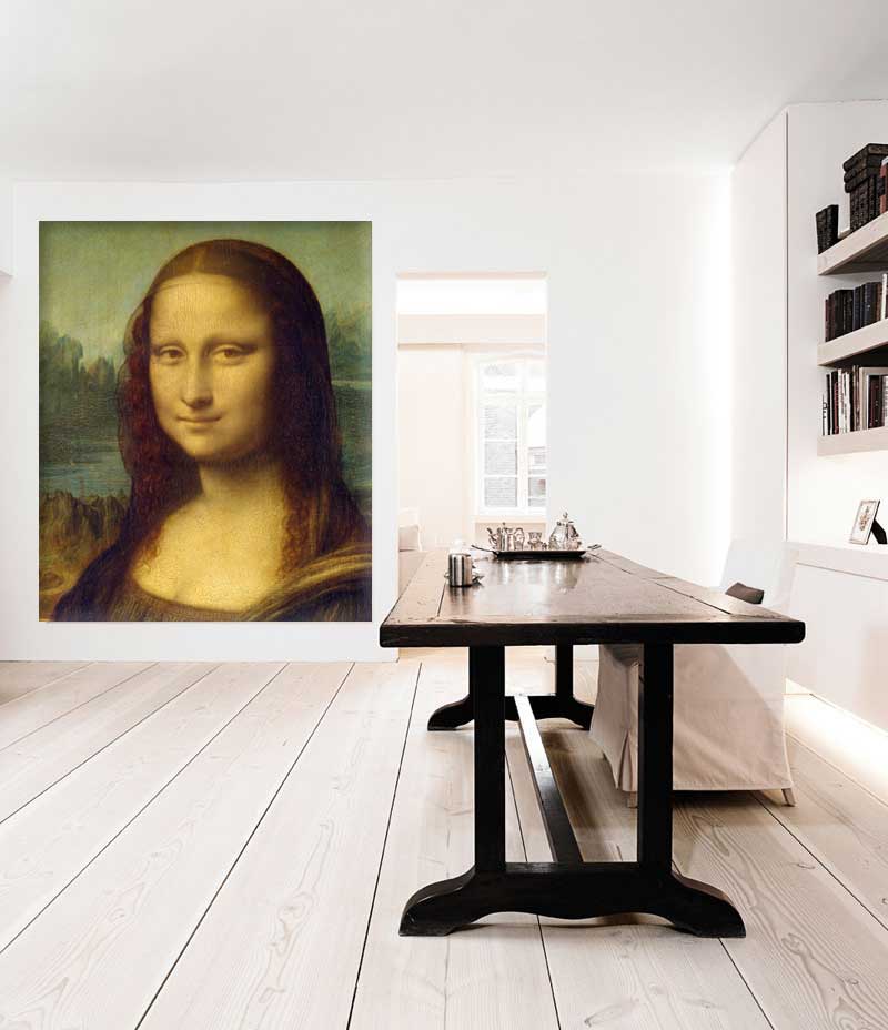 Vlies fotobehang Mona Lisa
